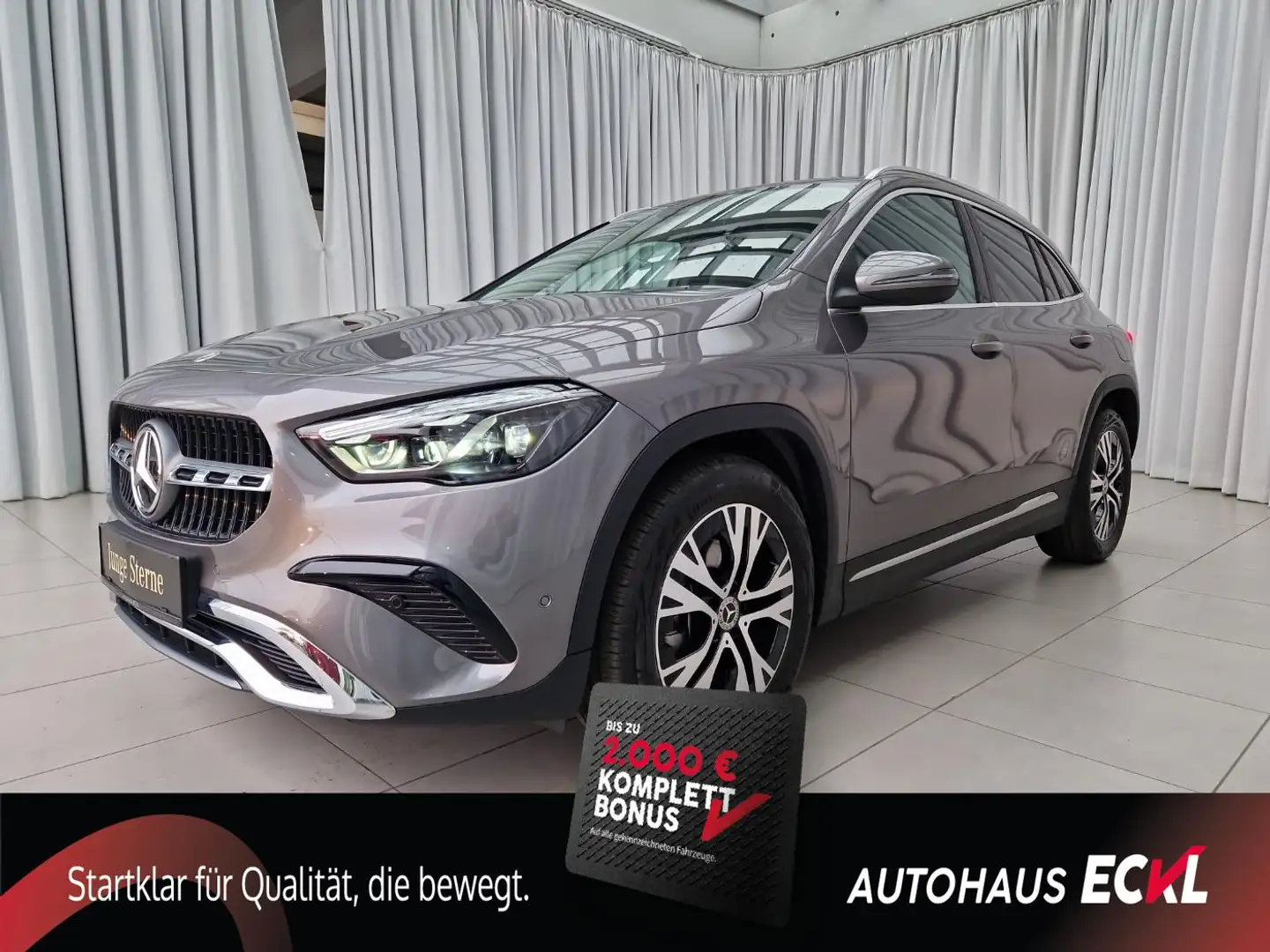 Mercedes-Benz GLA 200 d Progressive Winterp. Gris - 1