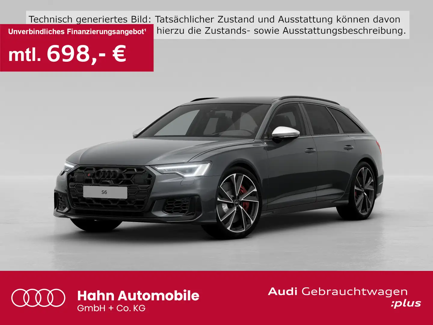 Audi S6 TDI quattro HUD B&O Pano Virtual AIR Si Grau - 1