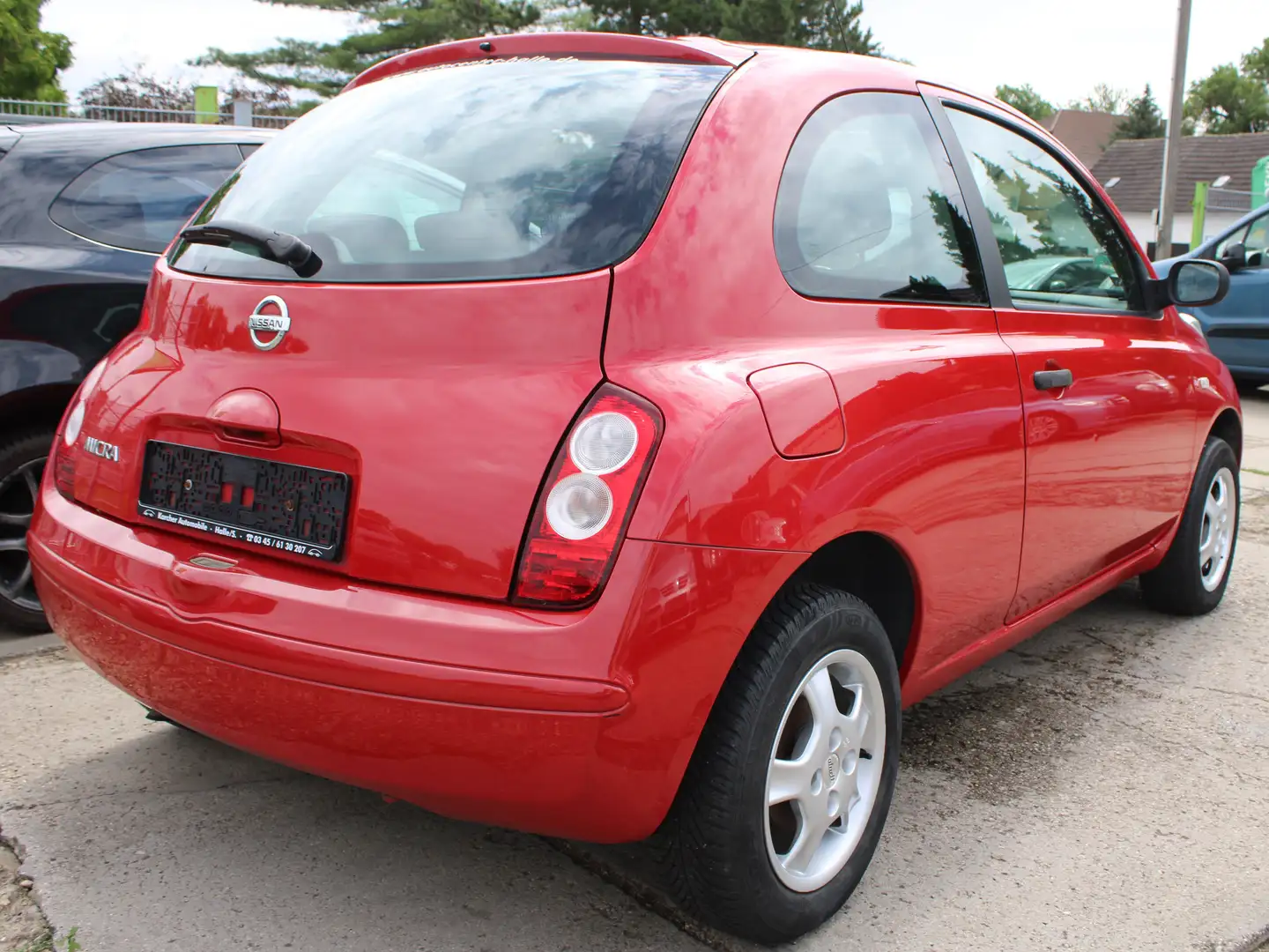 Nissan Micra Visia*Allwetter*97TKM* Rojo - 2