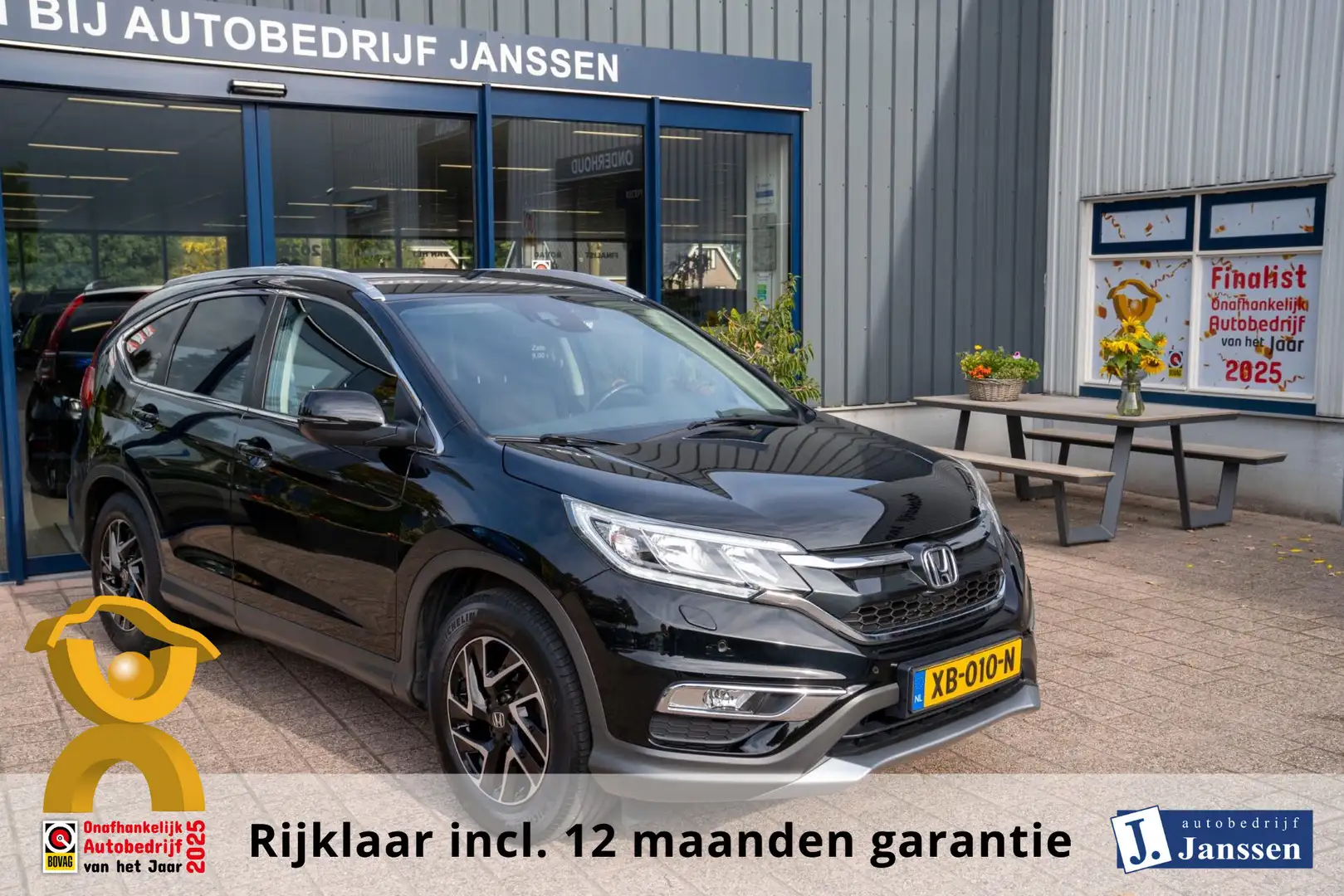 Honda CR-V 2.0 Elegance|Prijs rijklaar incl 12 mnd garantie| Noir - 1
