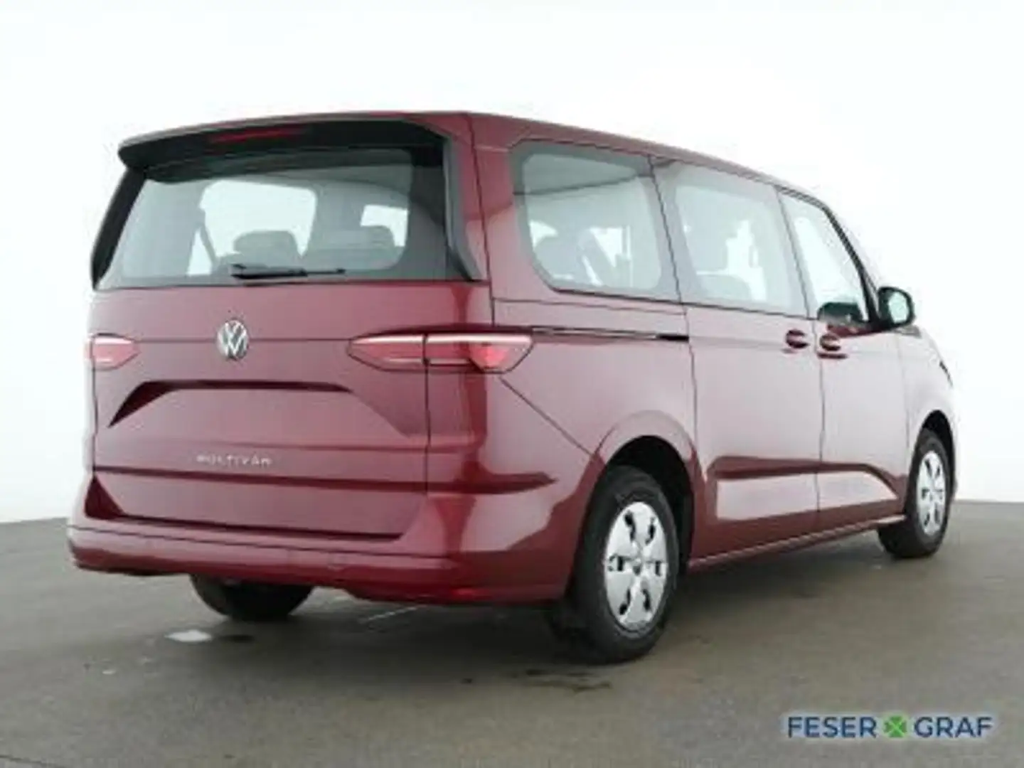 Volkswagen T7 Multivan 2.0TDI DSG Langversion AHK LED-Matrix 5Sitze Rot - 2