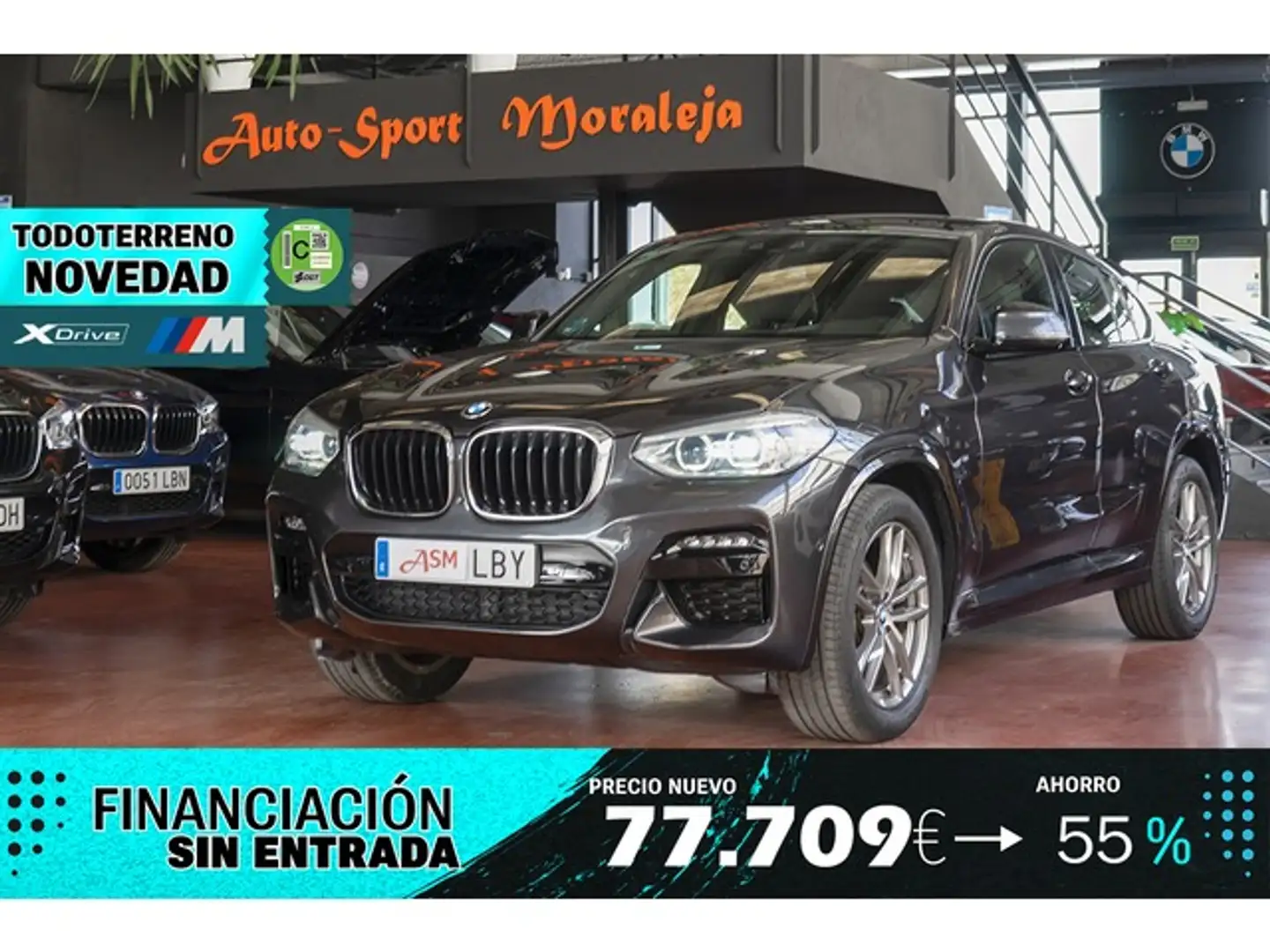 BMW X4 xDrive 20dA Gris - 1