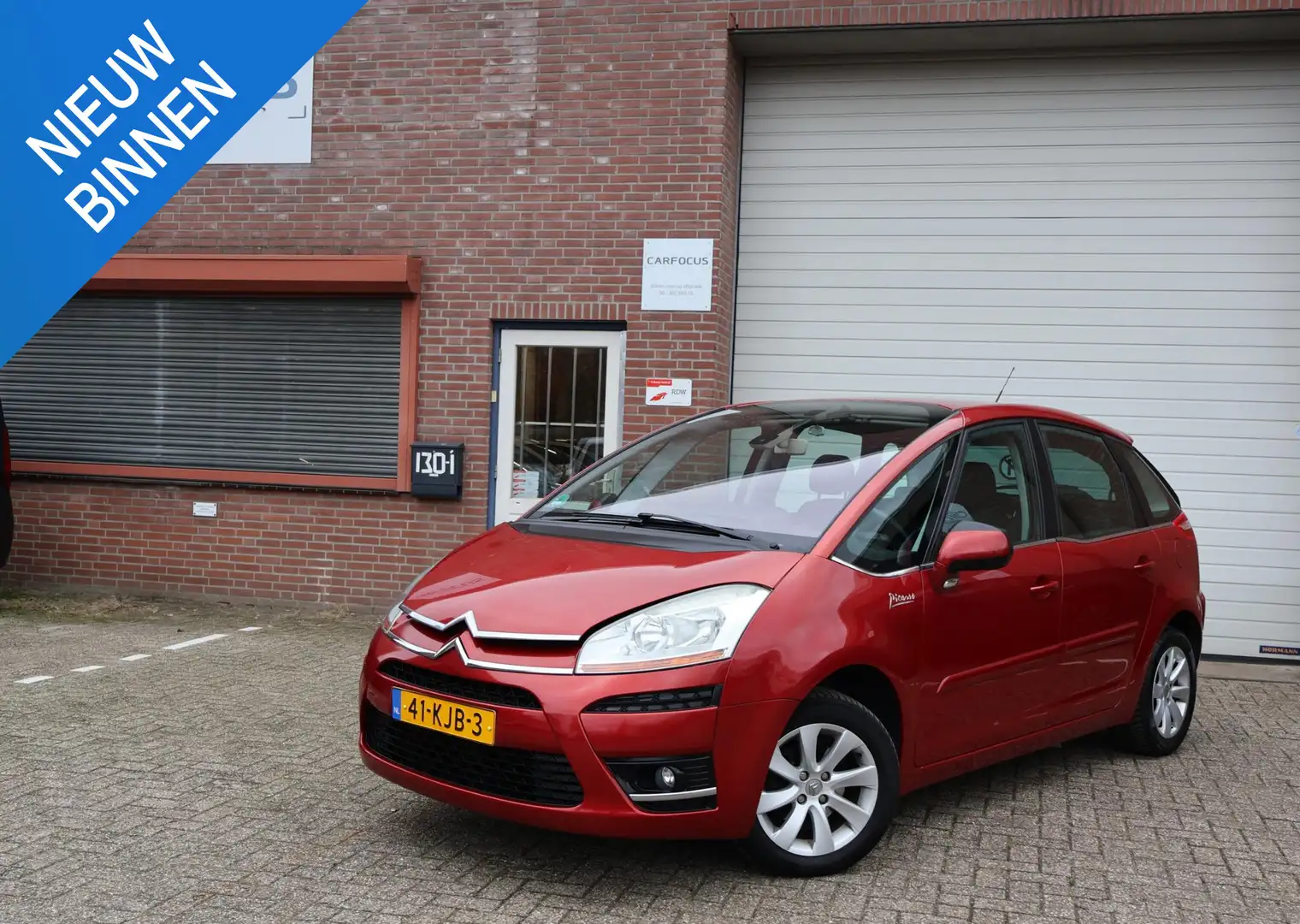 Citroen C4 Picasso 1.6 VTi Business 5p. NAP 2e eigenaar Cruise PDC Ai Rood - 1