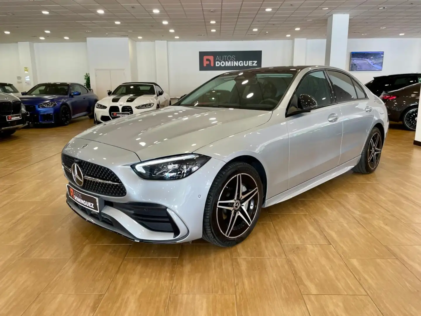 Mercedes-Benz C 300 de 9G-Tronic 4Matic Gris - 1