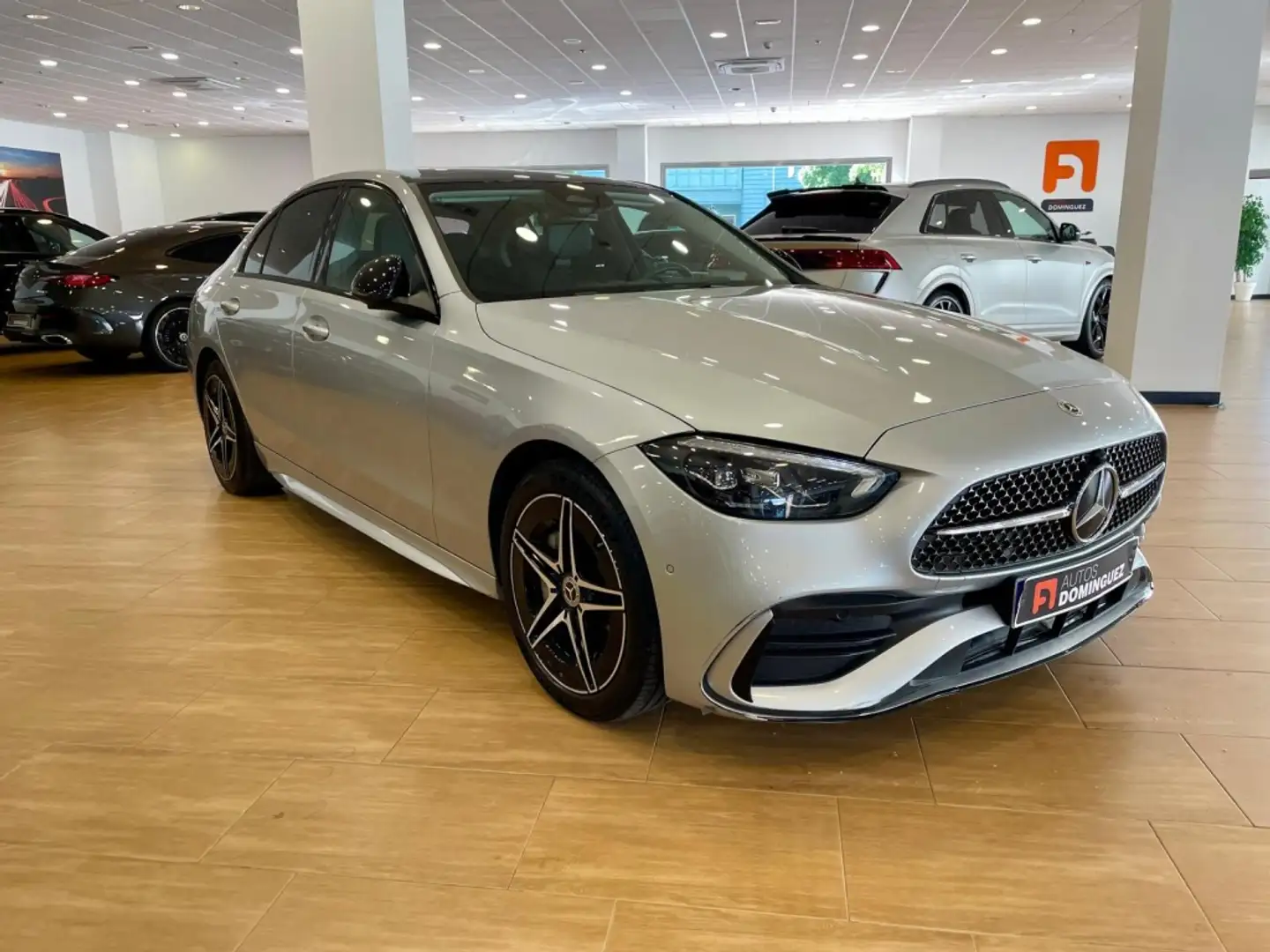 Mercedes-Benz C 300 de 9G-Tronic 4Matic Gris - 2