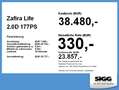 Opel Zafira Life 2.0D 177PS 8-Sitzer Leder AHK 2,4t Silber - thumbnail 4