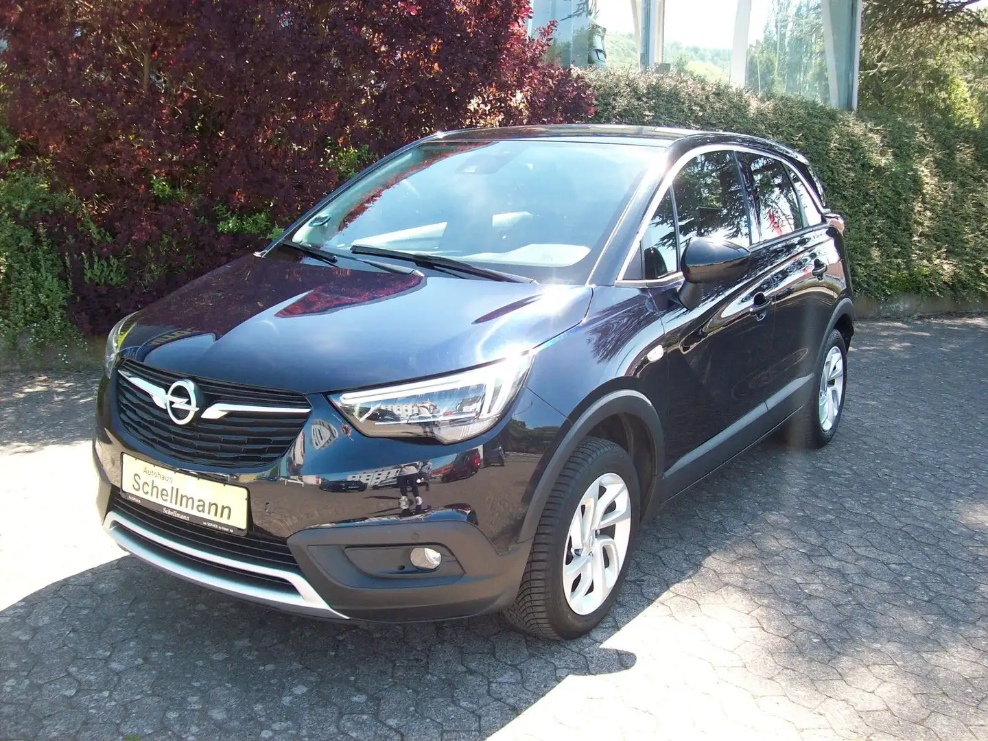 Opel Crossland X 1.2T PDC+Kam+Parkassi Navi-App AHK Blau - 2