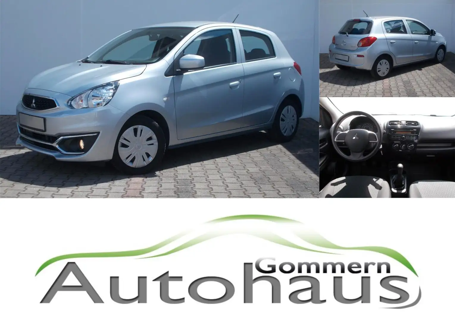 Mitsubishi Space Star Intro Edition mit wenig KM !!! Silber - 1