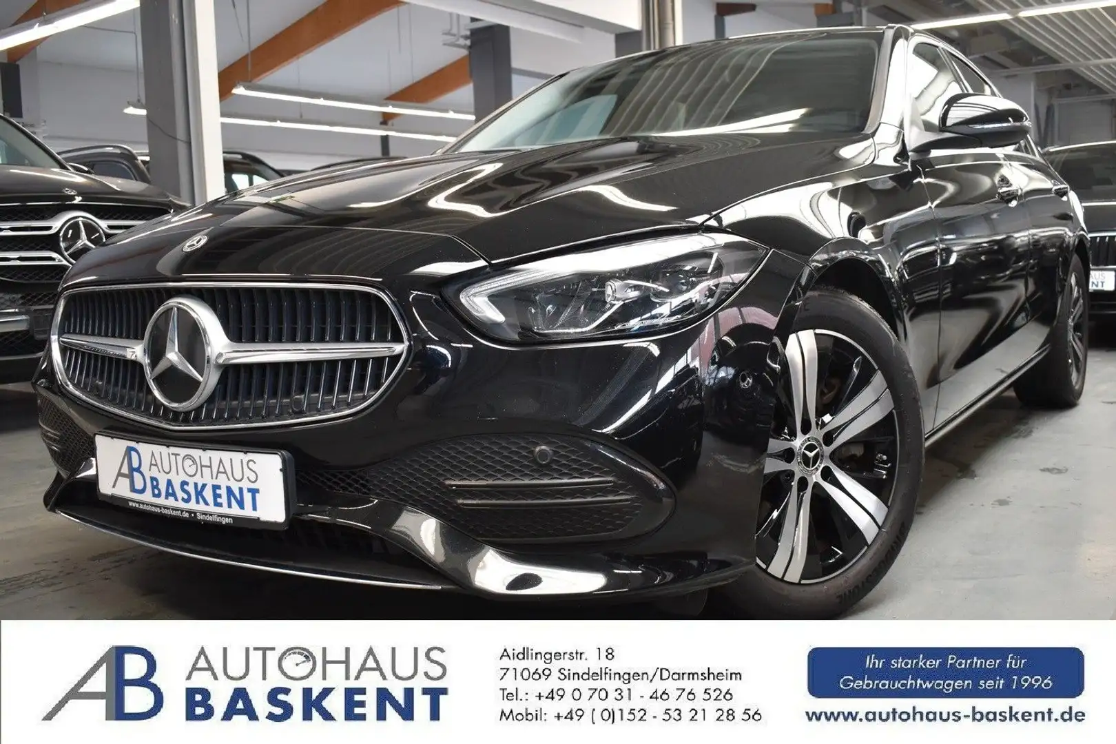 Mercedes-Benz C 300 d 4Matic Avantgarde*KAMERA*AHK*LED*SHZ* Noir - 1