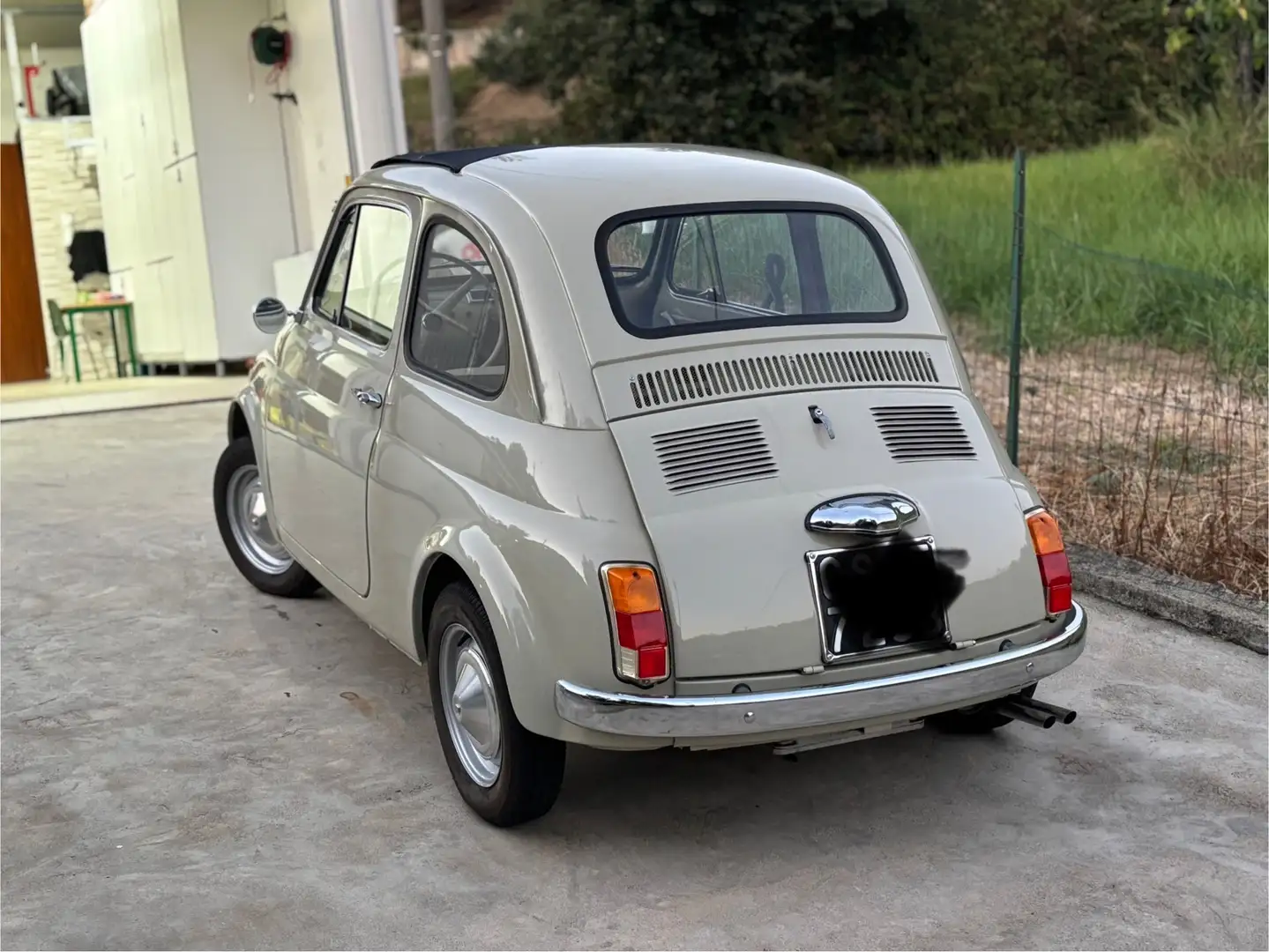 Fiat 500 f prima serie bobina sinista Béžová - 1