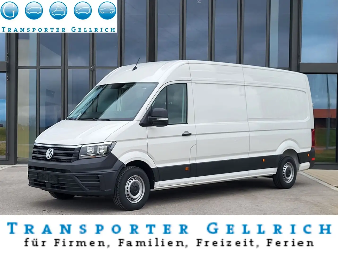 Volkswagen Crafter Kasten 35 L4H3 Kamera PDC Nav Holz. AHK Weiß - 1