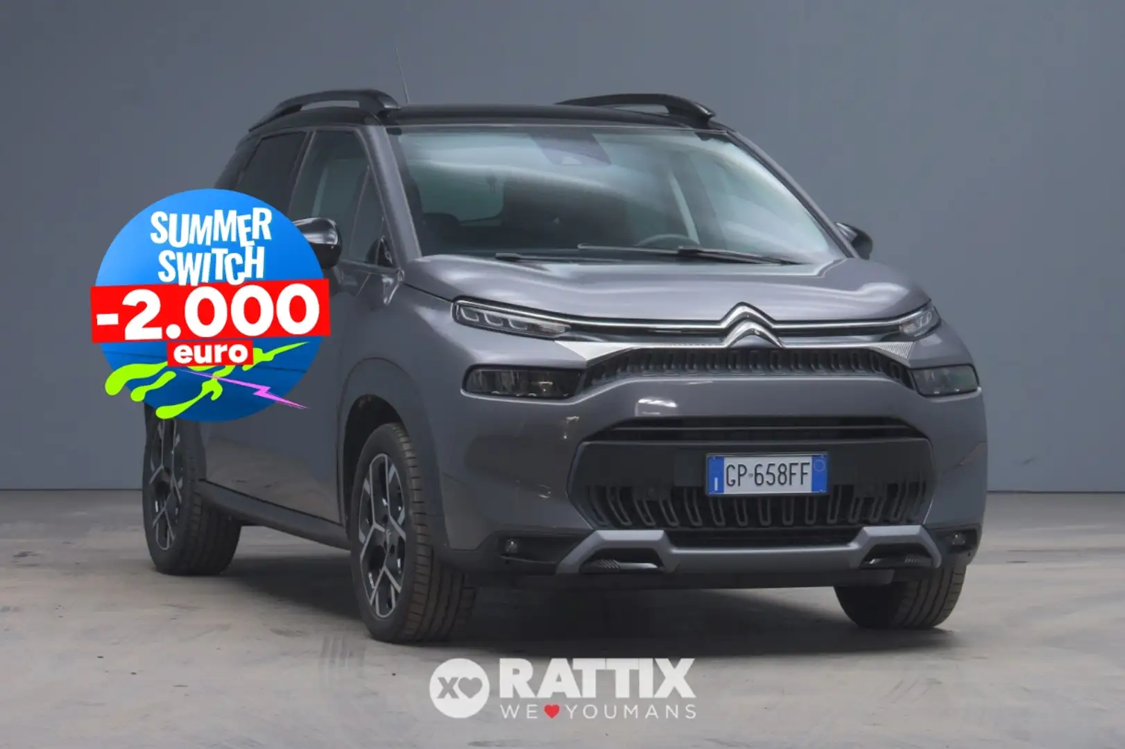 Citroen C3 Aircross 1.2 Puretech 130CV Shine Pack EAT6 Grigio - 1