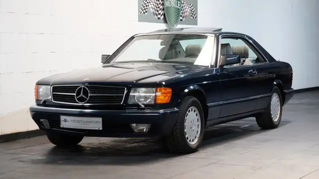 Mercedes-Benz 560 SEC W 126 Scheckheft!