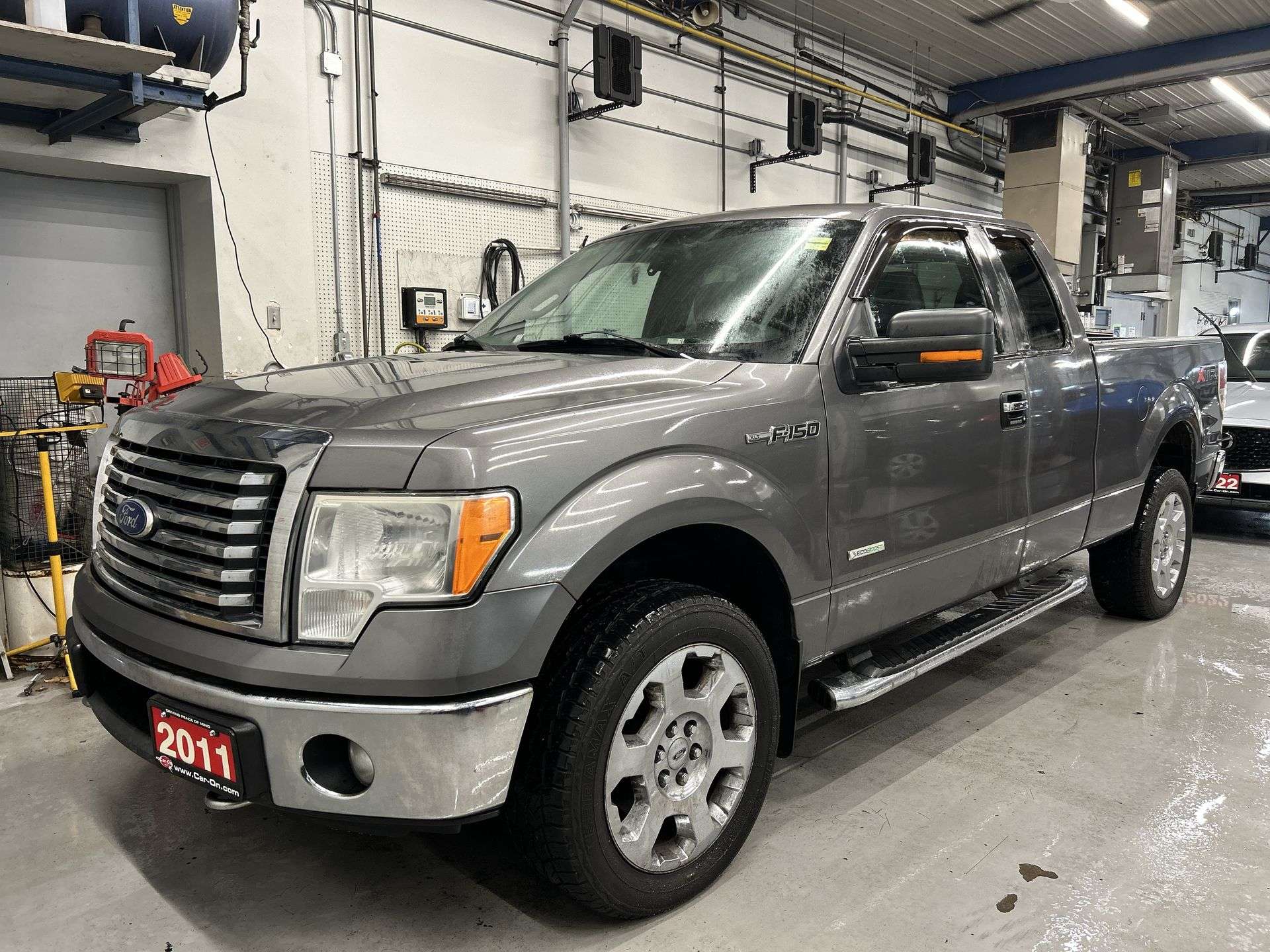 Gray 2011 Ford F-150 Pickup Truck Four-Wheel Drive Automatic