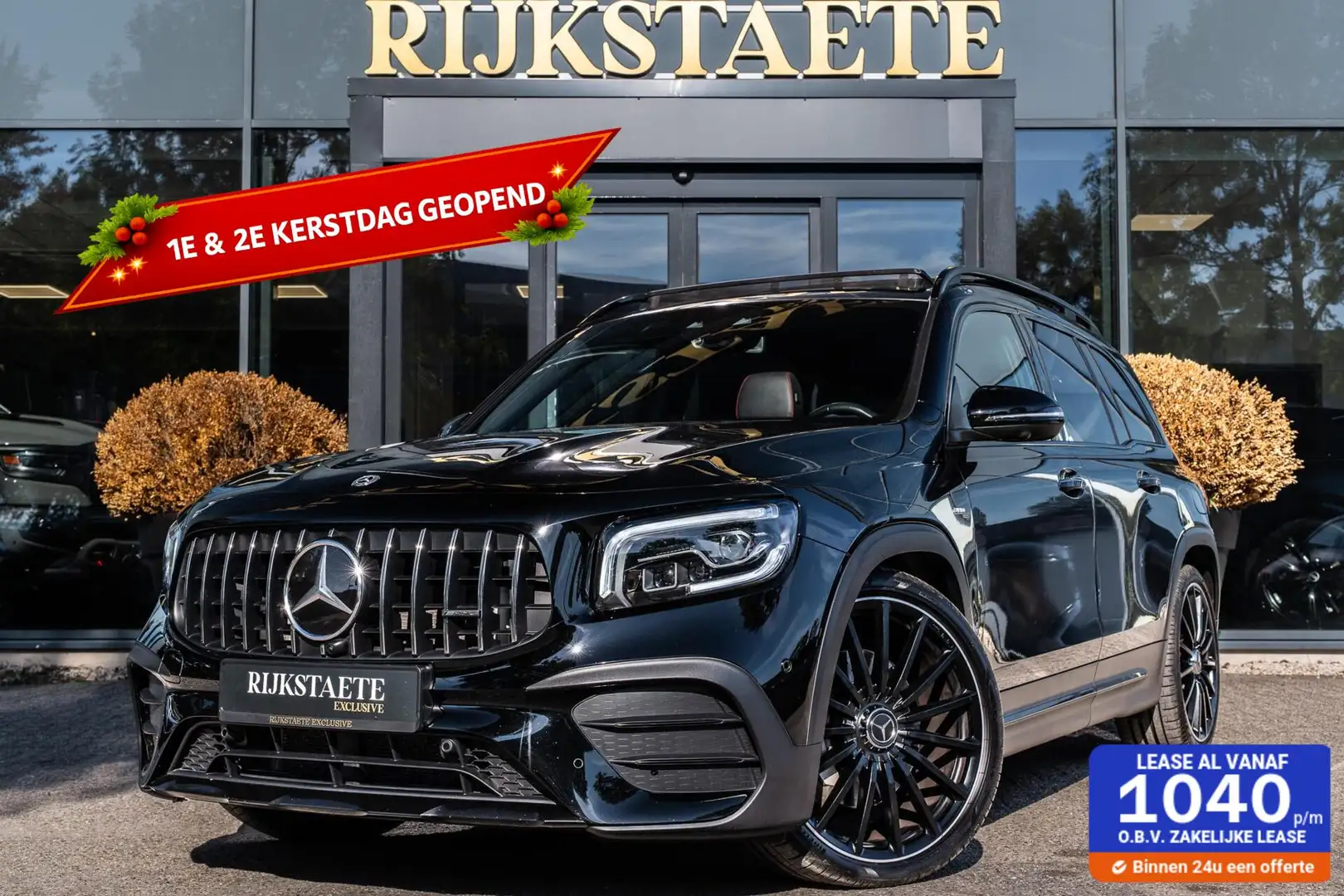 Mercedes-Benz GLB 35 AMG 4MATIC Premium 7p.|PANO|BURMESTER|360° Noir - 1