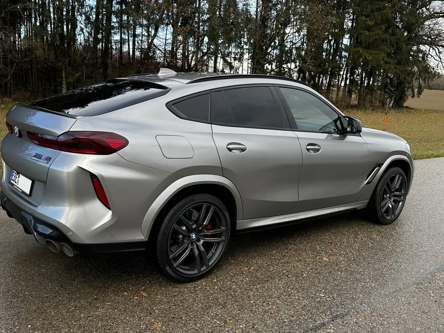 BMW X6 M xDrive Competition Sitzbel. SpoSi H-K Sport-AGA Šedá - 2