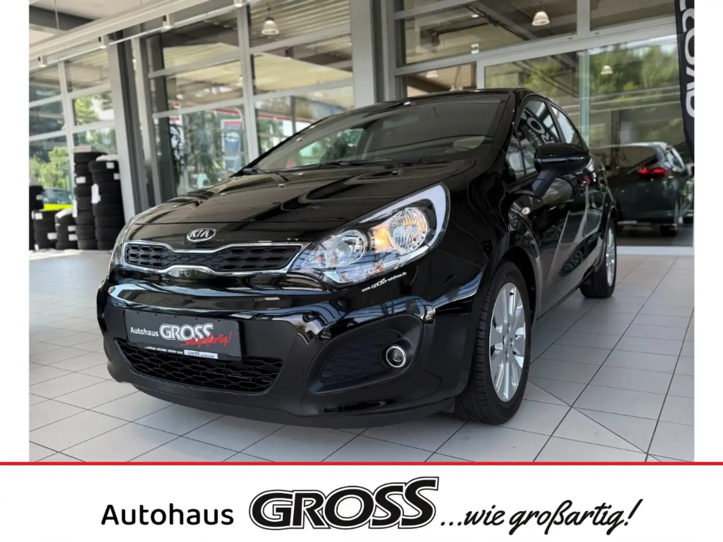 Kia Rio Dream Team 1.4 Klimaautom SHZ LenkradHZG Regensens Schwarz - 1