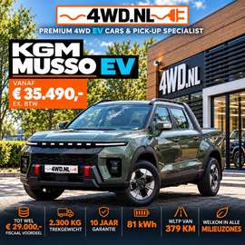 EV 82 KW PICK UP 5 pers 1800 KG trekhaak va. € 35.