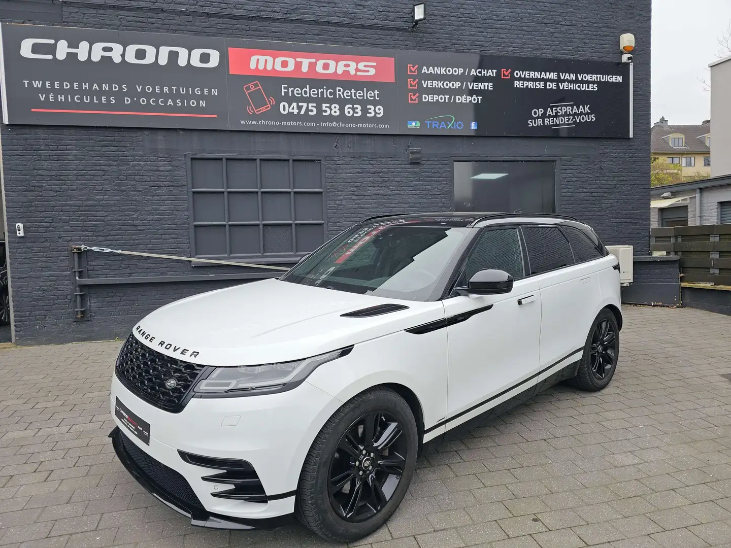 Land Rover Range Rover Velar 3.0 R-Dynamic S 300 CV/PK T-Pano Gps Led Blanc - 1