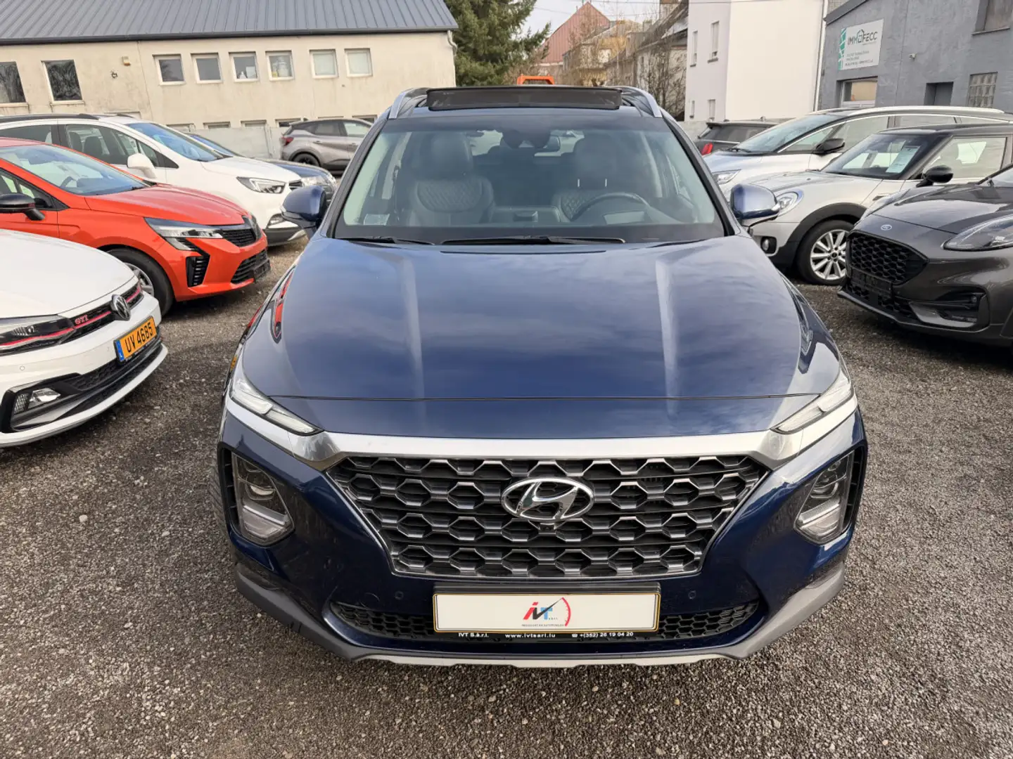 Hyundai SANTA FE 2.2 CRDI PREMIUM AUTO AWD Bleu - 2