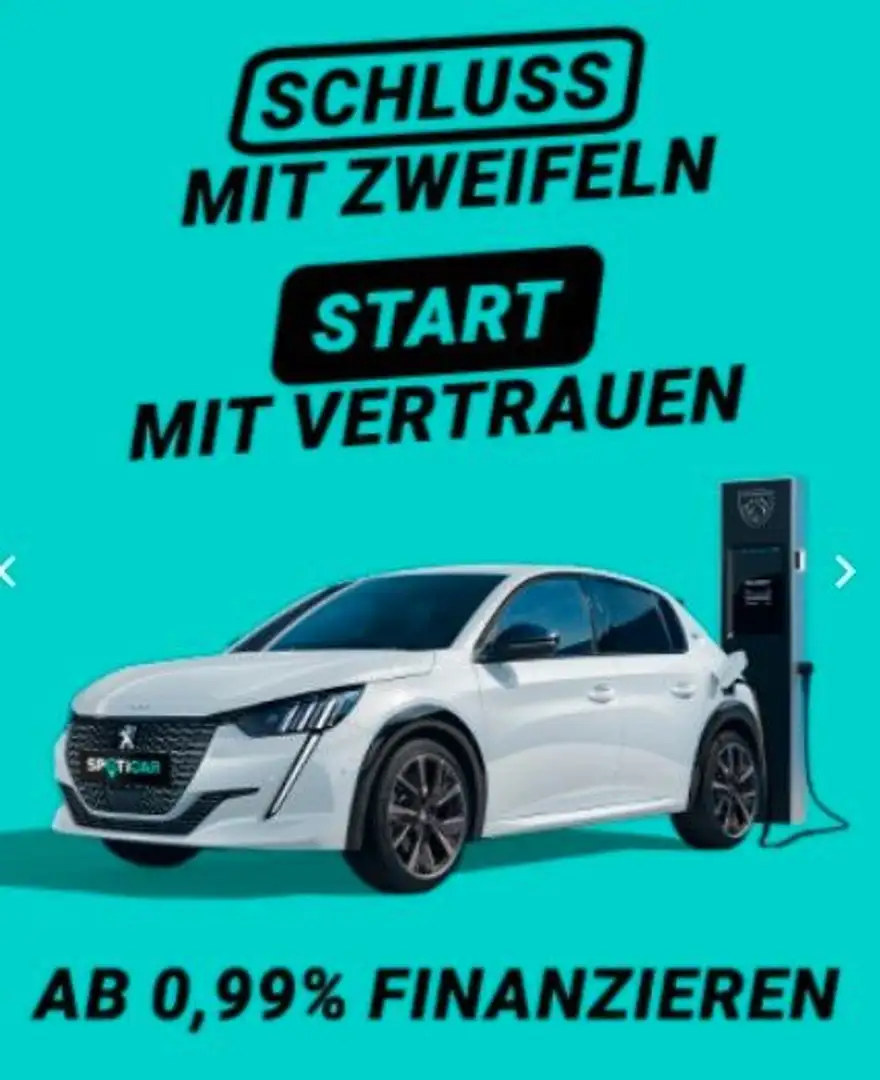 Peugeot 2008 e-2008 136 Elektro Allure/Navi/LED Orange - 2