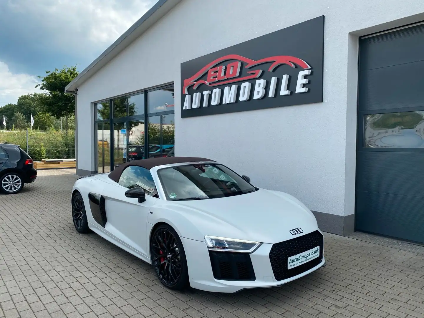 Audi R8 Spyder*Full Carbon*Exclusive*B&O*1 of 999* Blanc - 2