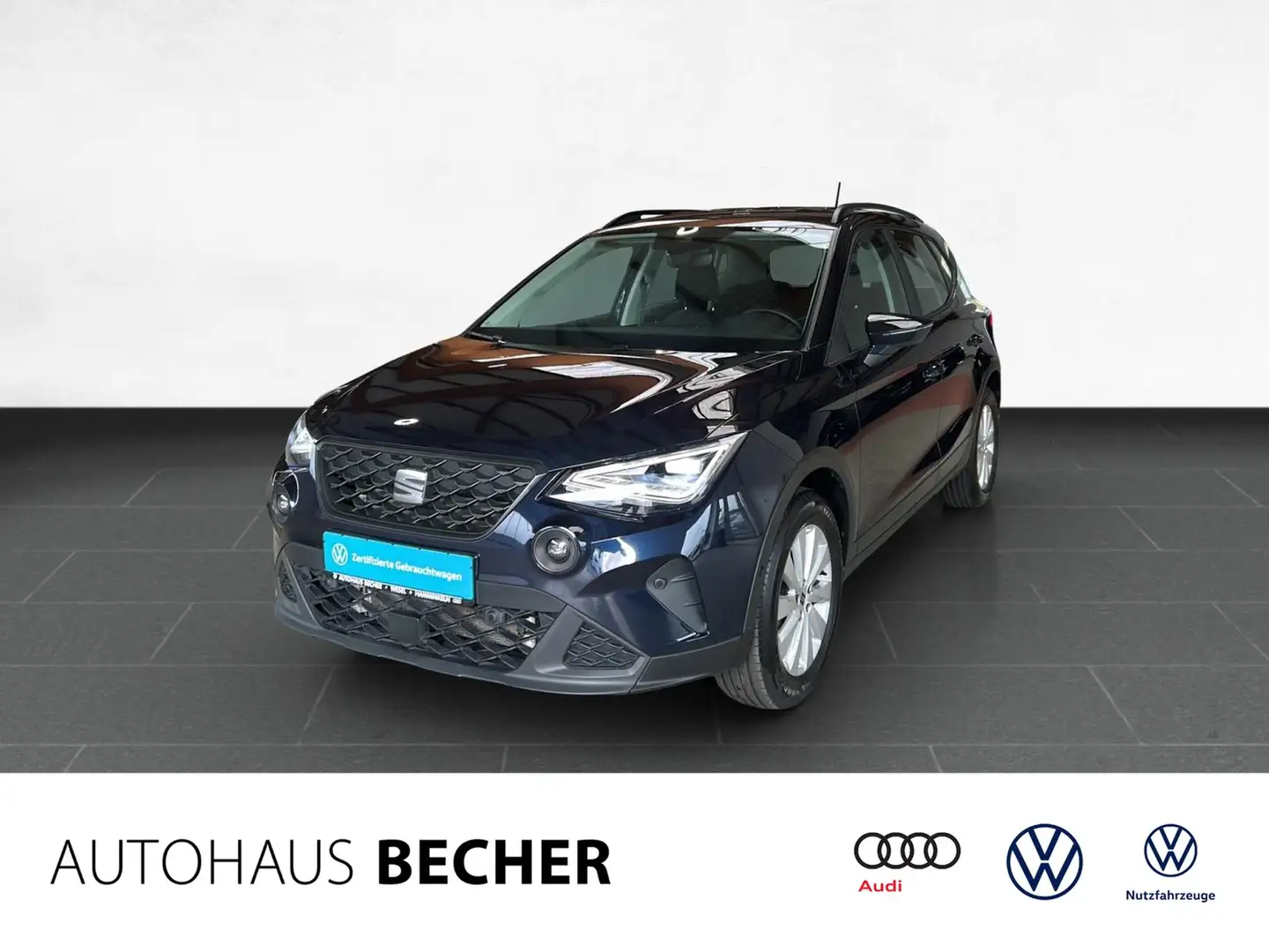 SEAT Arona Style 1.0 TSI DSG /Sitzhz/Rückfahrk/Klima Bleu - 1