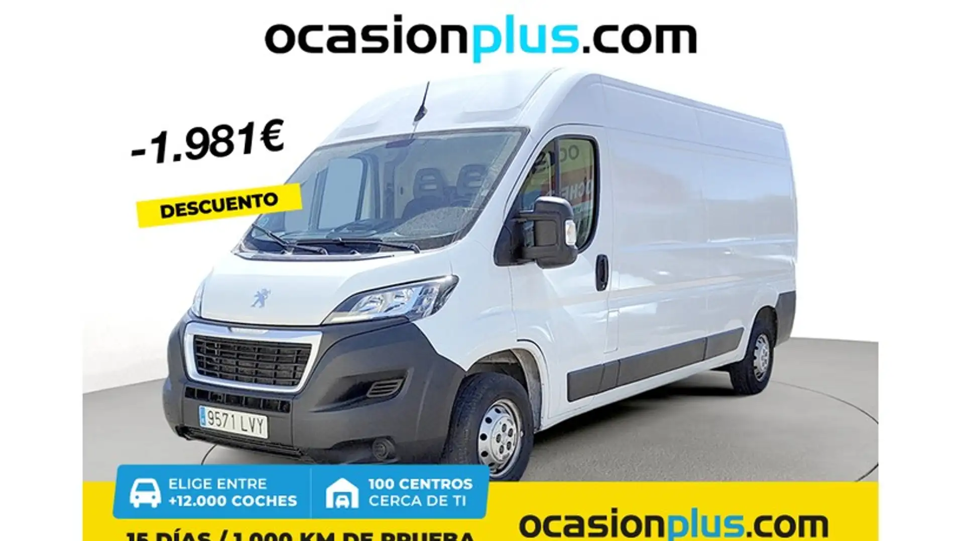 Peugeot Boxer Furgón 2.2BlueHDI 335 L2H2 S&S 140 Blanco - 1