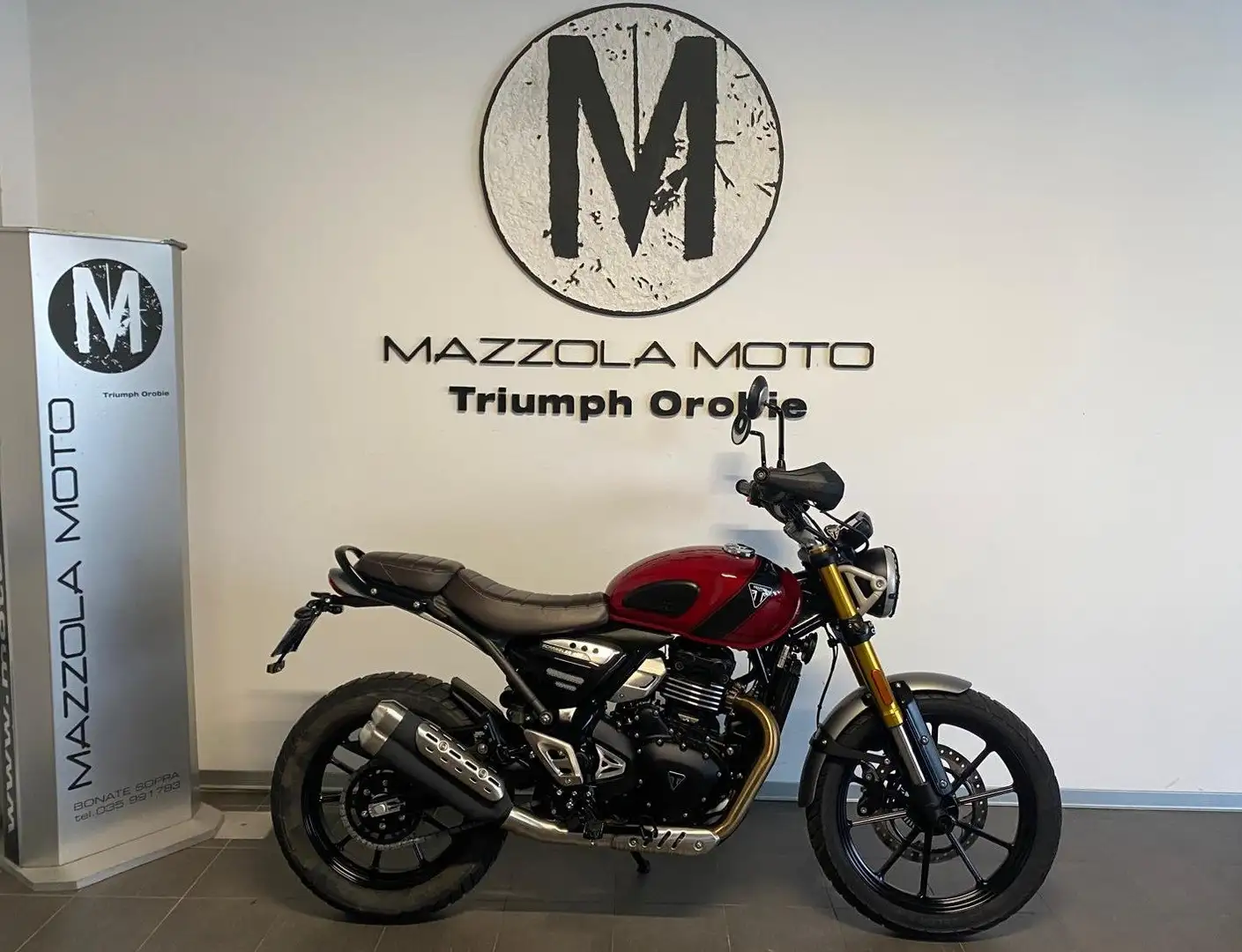 Triumph Scrambler 400 X Rosso - 1