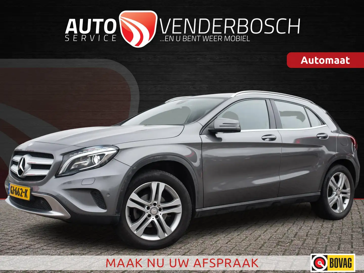 Mercedes-Benz GLA 180 Ambition 122pk | Xenon | Elek. klep | Stoelverw. Grijs - 1