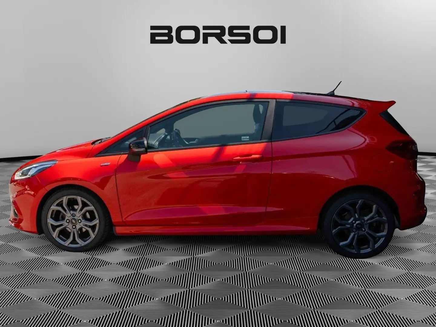 Ford Fiesta 7ª serie 1.5 TDCi 120 CV 3 porte ST-Line Piros - 2