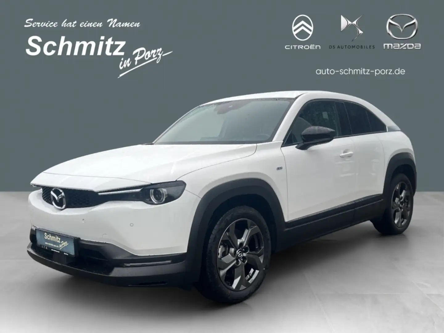 Mazda MX-30 Advantage HUD Navi Memory Sitze LED ACC Apple CarP Weiß - 1