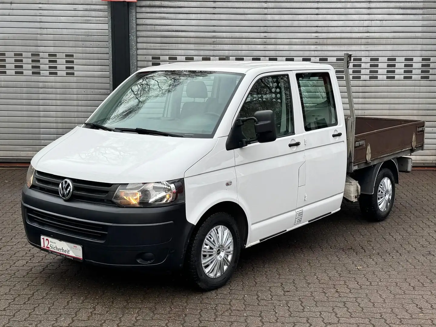 Volkswagen T5 Transporter Pritsche Pritsche Doppelkabine White - 2