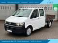Volkswagen T5 Transporter Pritsche Pritsche Doppelkabine White - thumbnail 1