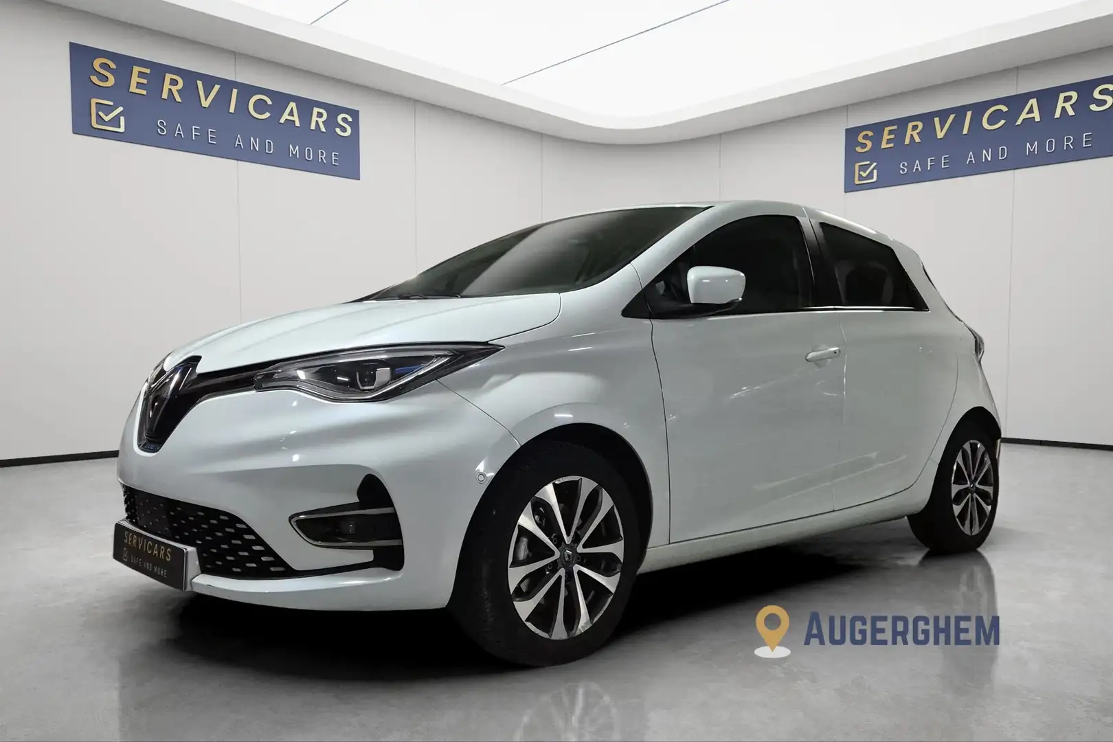 Renault ZOE Zoe 52 kWh R135 Intens E.V.50 B-buy / Garantie Blanc - 1