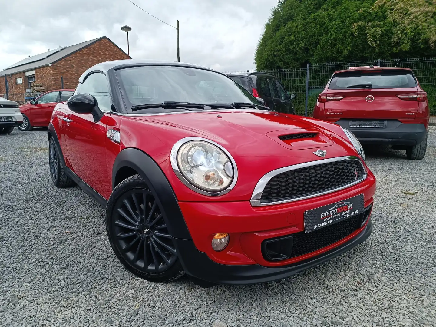 MINI Cooper S Coupe Coupé Pack Red Hot Chili▪️Full Options Rood - 1