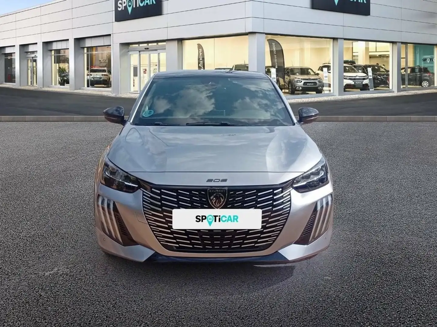 Peugeot 208 HYBRID 136 eDCS6 GT Gris - 2
