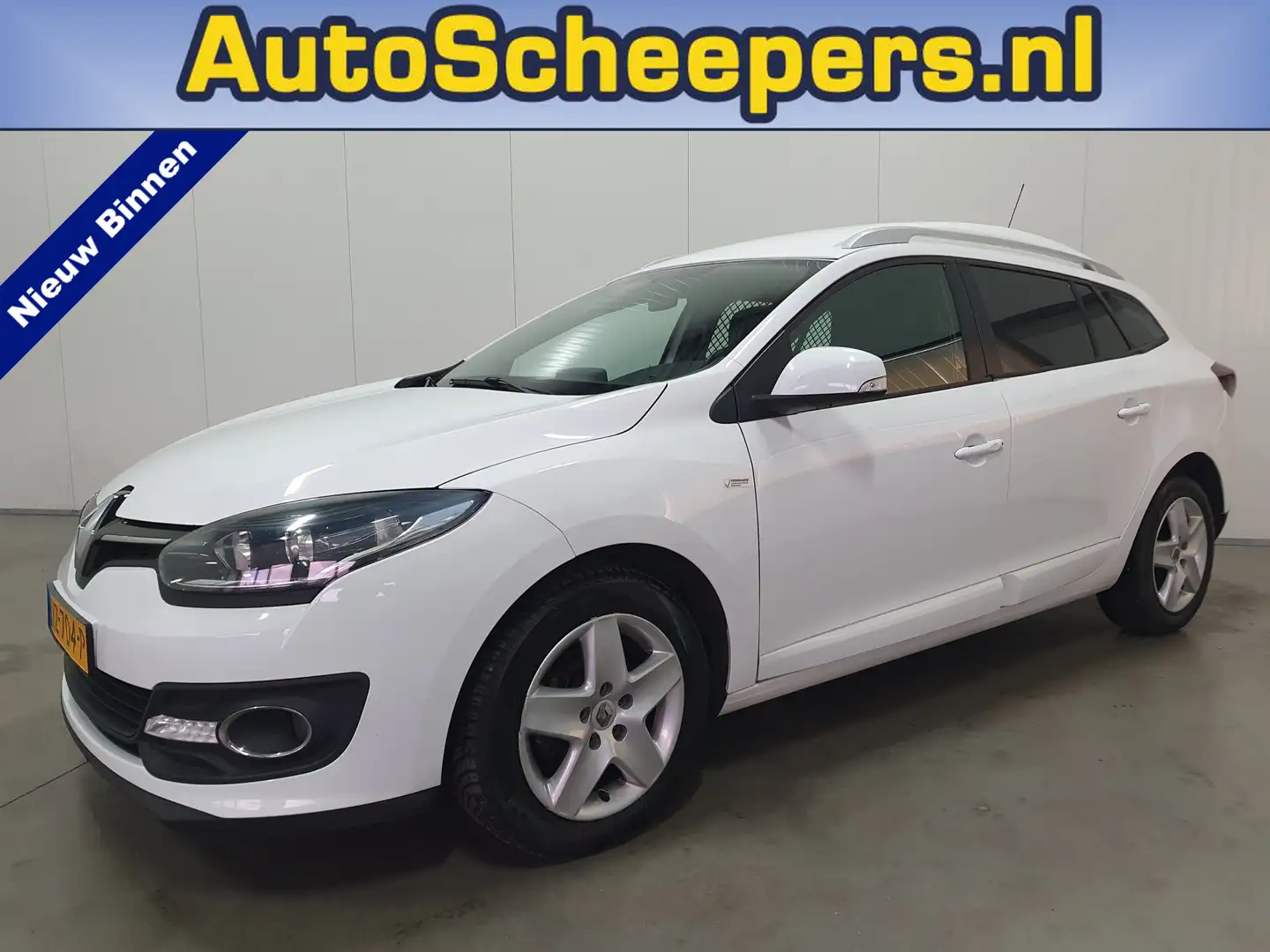 Renault Megane 1.5 dCi Expression S&S NAVI/AIRCO/CRUISE Білий - 1