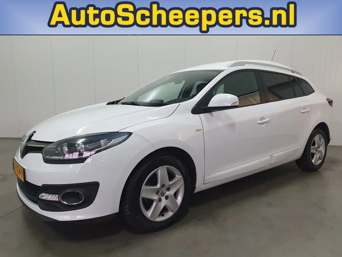Renault Megane 1.5 dCi Expression S&S NAVI/AIRCO/CRUISE White - 1