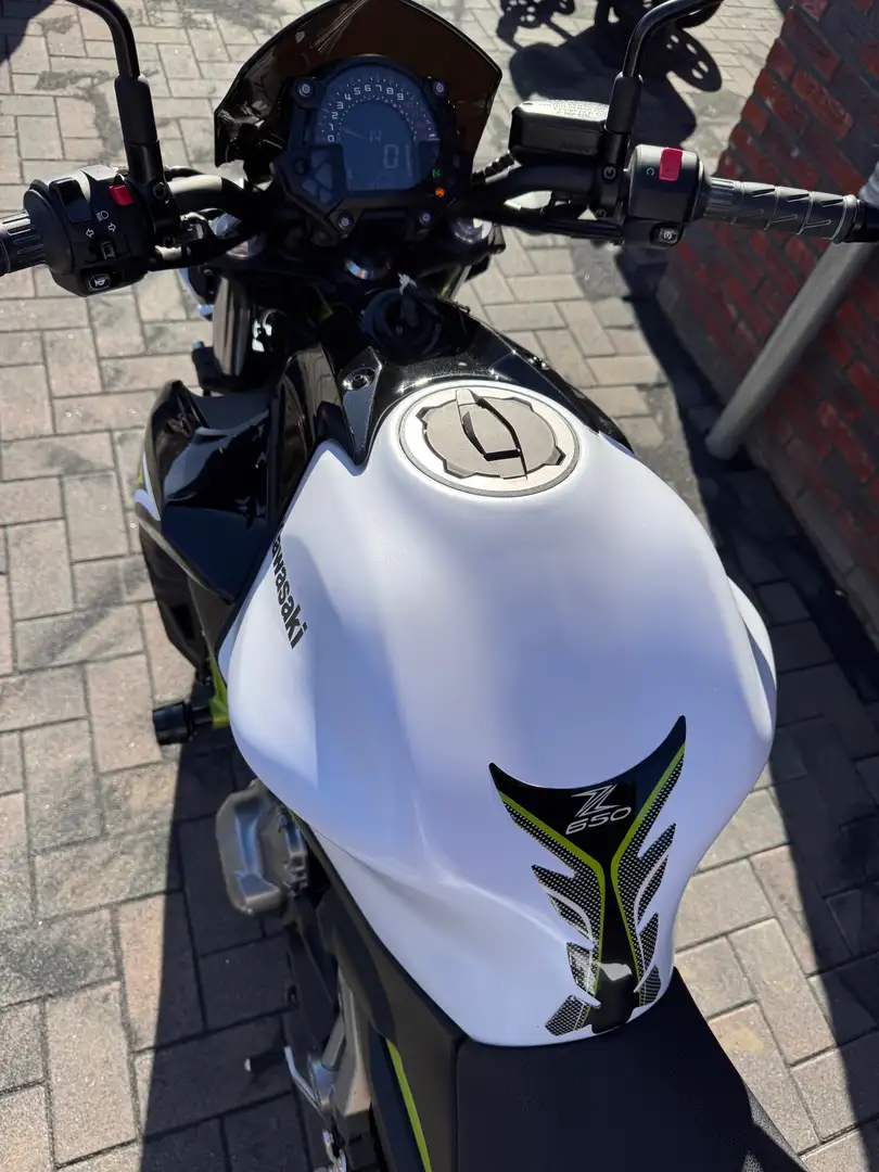 Kawasaki Z 650 Wit - 2