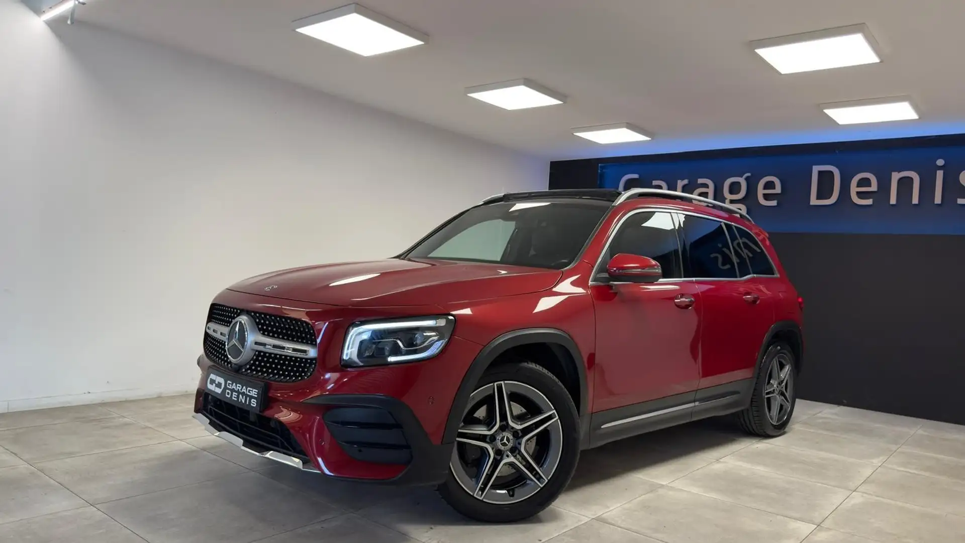 Mercedes-Benz GLB 200 d PACK AMG*GPS+CAMERA*TOIT-PANO*LED*GARANTIE* Rouge - 1