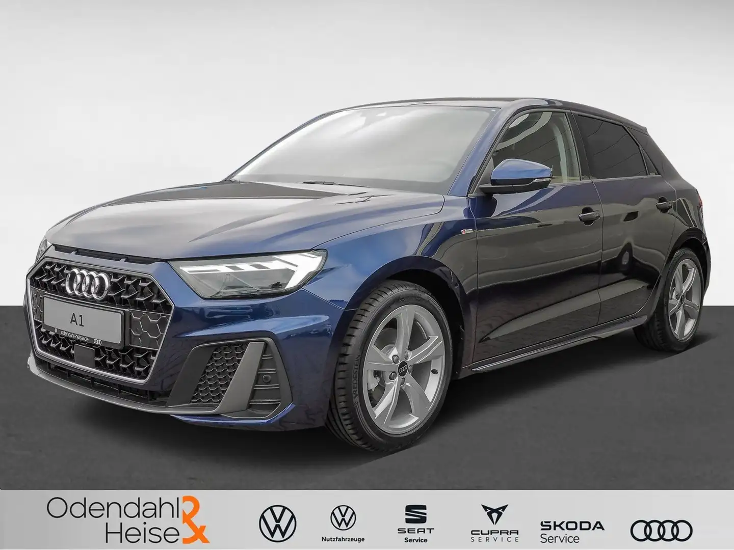 Audi A1 SB S line 30 TFSI S tronic *LED*Carplay*PDC* Blau - 1