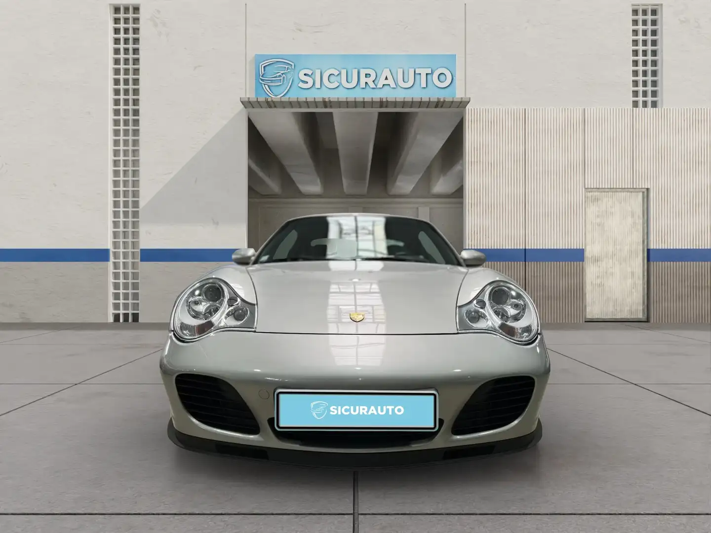 Porsche 996 911 Coupe 3.6 Turbo cambio manuale Argento - 2