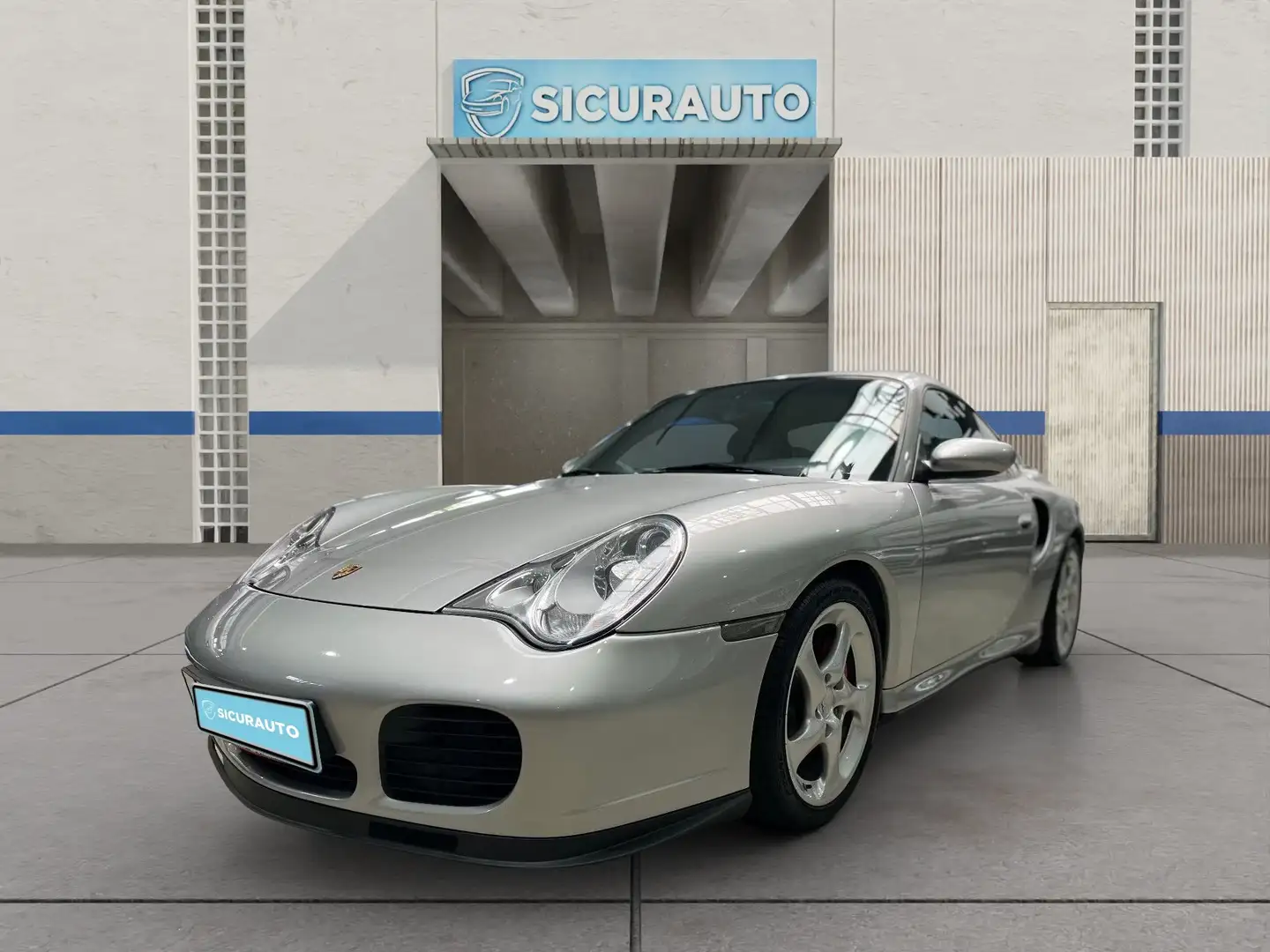 Porsche 996 911 Coupe 3.6 Turbo cambio manuale Argento - 1