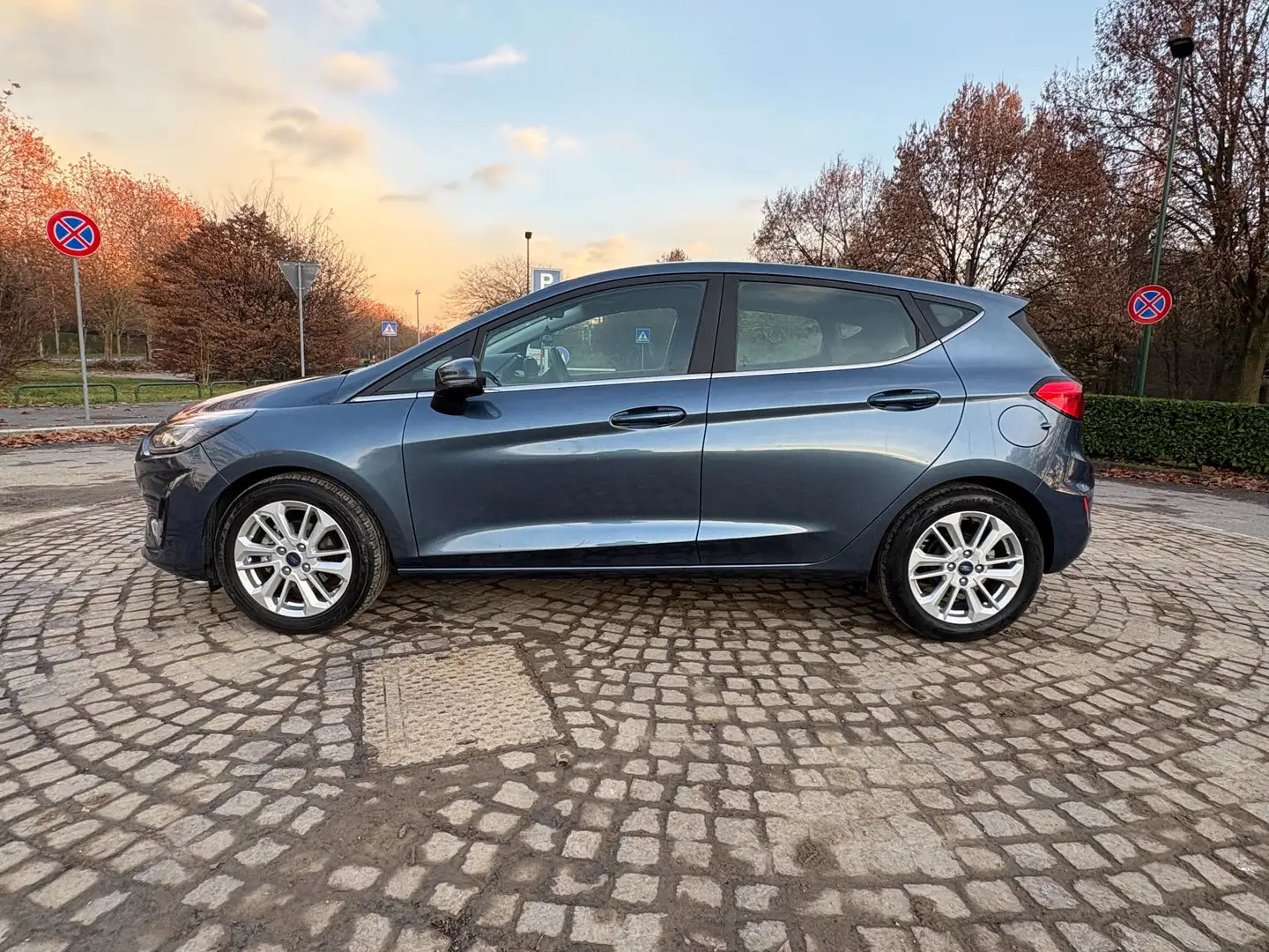 Ford Fiesta Ford Fiesta 2022 5p 1.0 ecoboost h Titanium 125cv Blu/Azzurro - 2