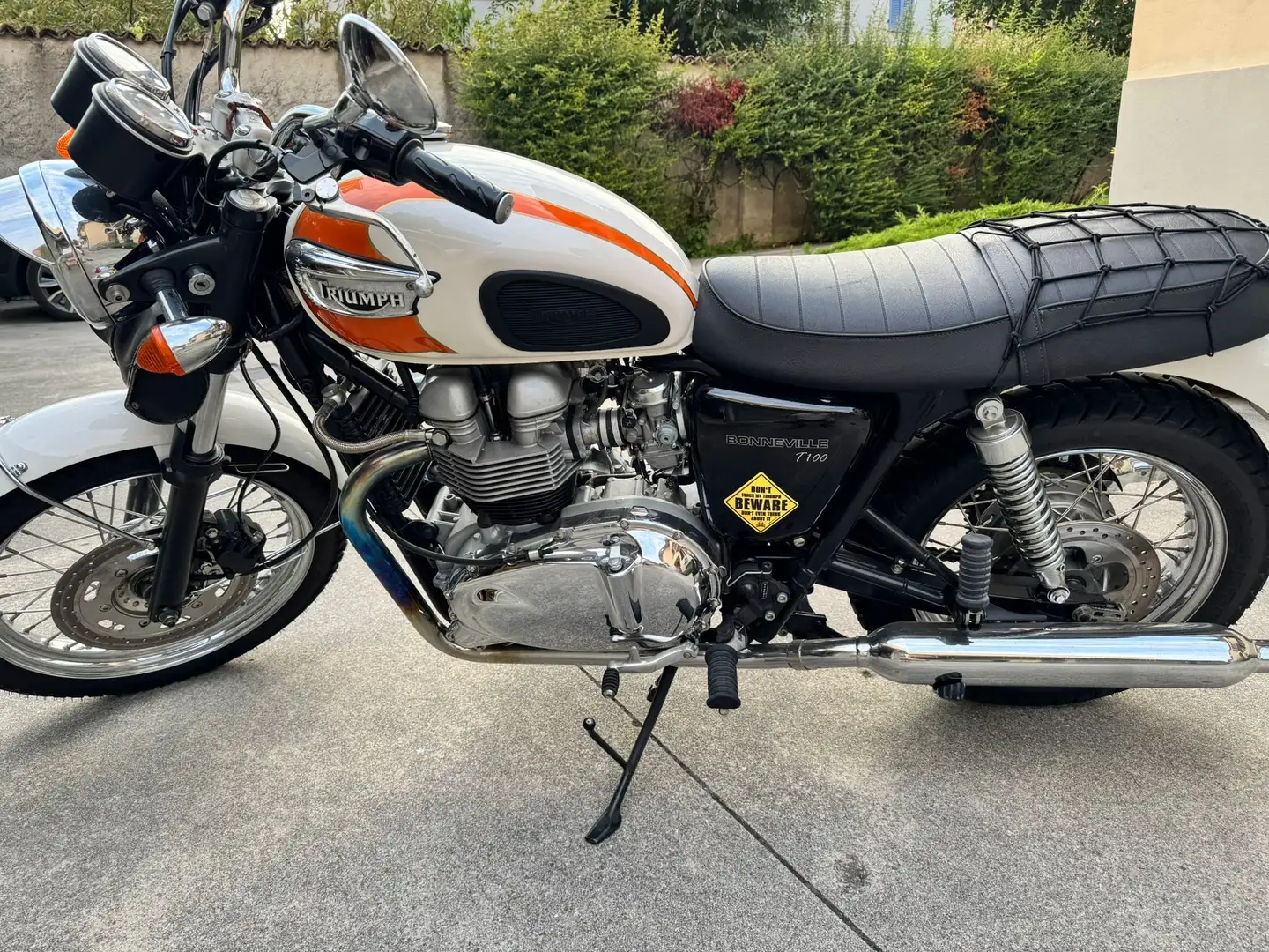 Triumph Bonneville T100 Narancs - 2