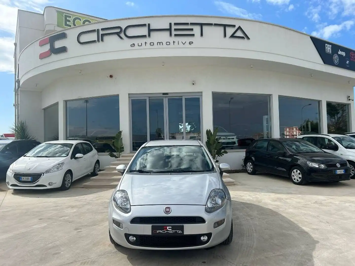 Fiat Punto 1.3 mjt II 16v Lounge 75cv 5p E5+ Argent - 1