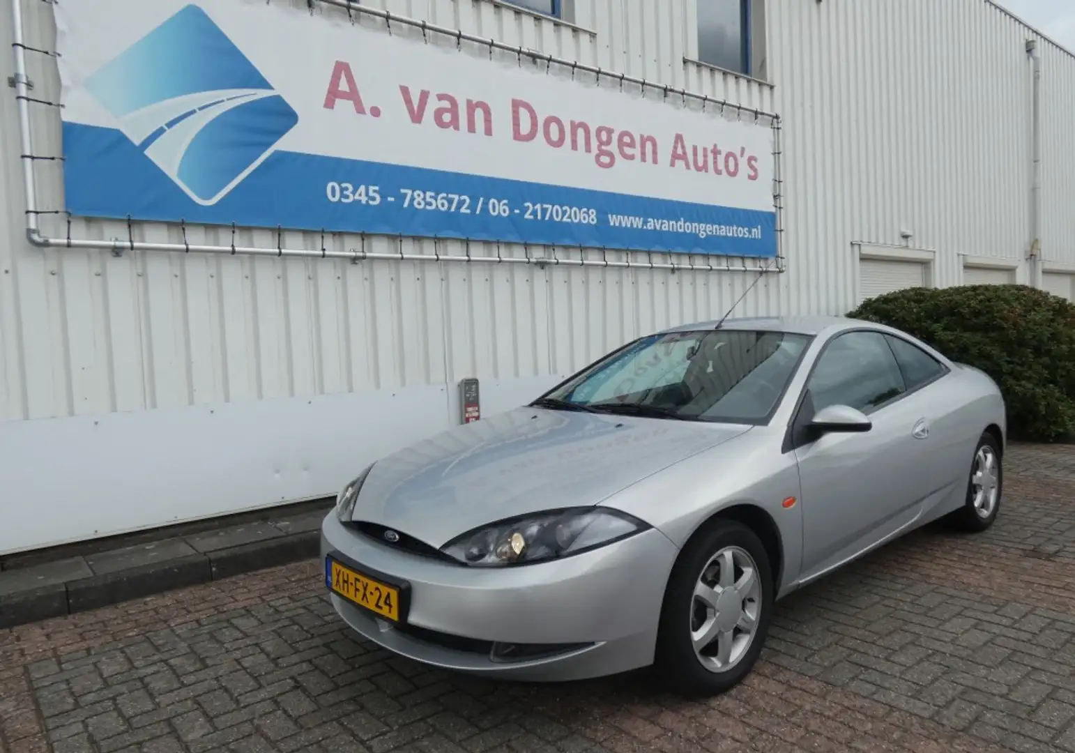 Ford Cougar 2.5-24V V6,1e Eignr,DealerOH,Clima,Keurige Auto Grau - 2