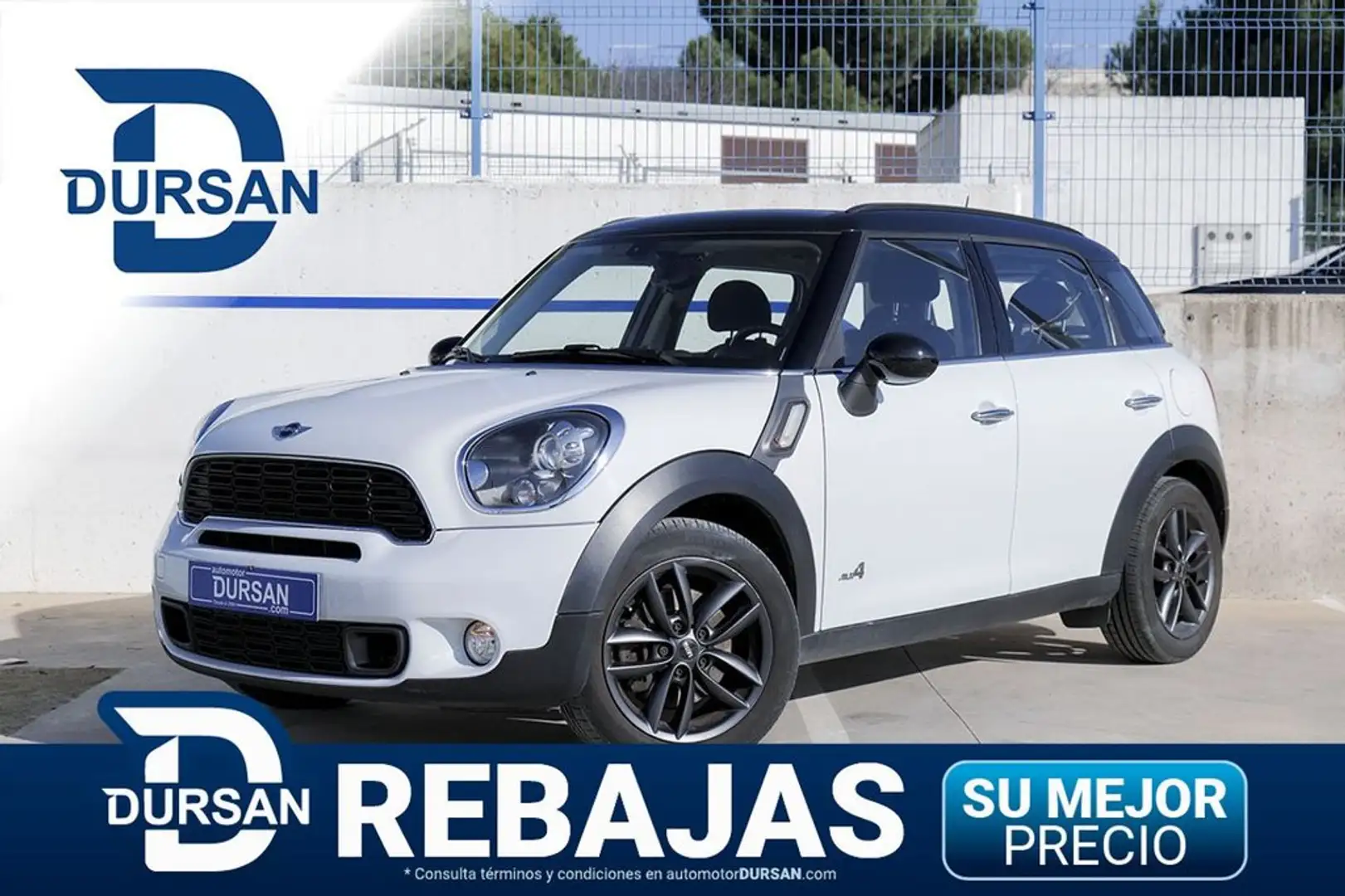 MINI Cooper S Countryman ALL4 AUT. 190 Blanc - 1