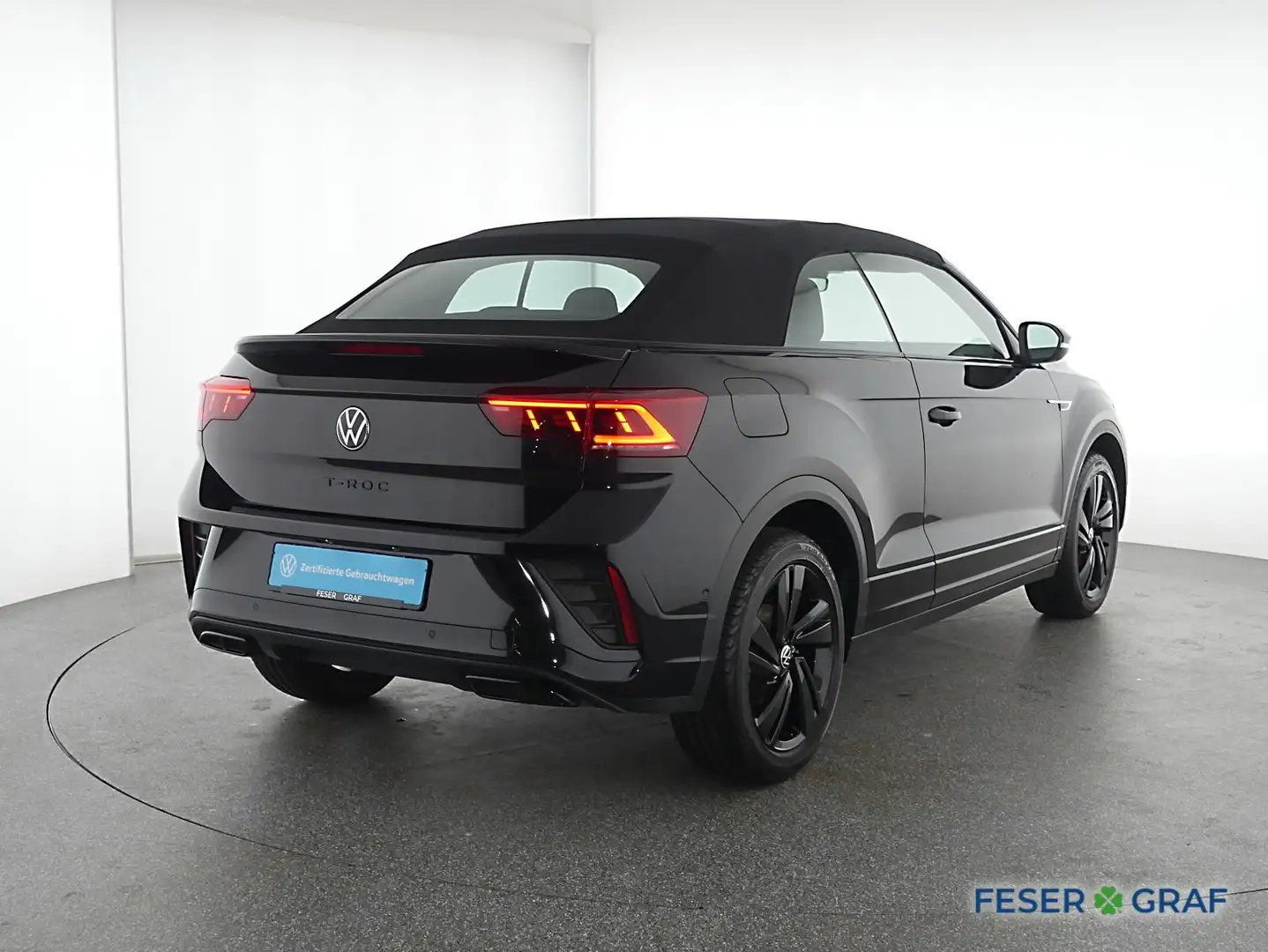 Volkswagen T-Roc Cabriolet 1.5 TSI R-Line BlackStyle DSG Schwarz - 2